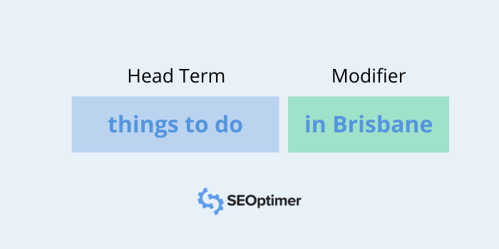 termes principaux et modificateurs